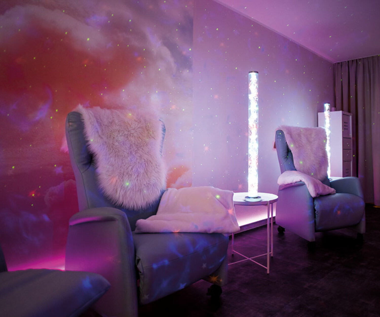 Ruheraum im Bürgerheim Schwenningen – gemütliche Möbel und beruhigende Gestaltung für entspannte Momente