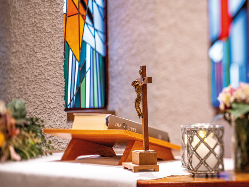 Kapelle im Bürgerheim Schwenningen – liebevoll gestalteter Raum für Gebete, Andachten und Trauerfeiern