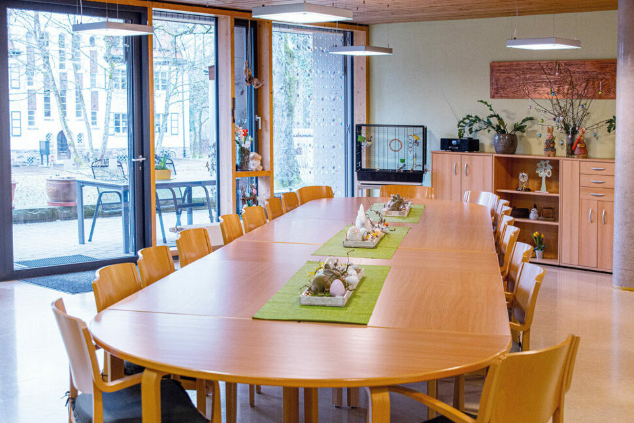 Aufenthaltsraum im Tagespflegebereich im Bürgerheim Schwenningen