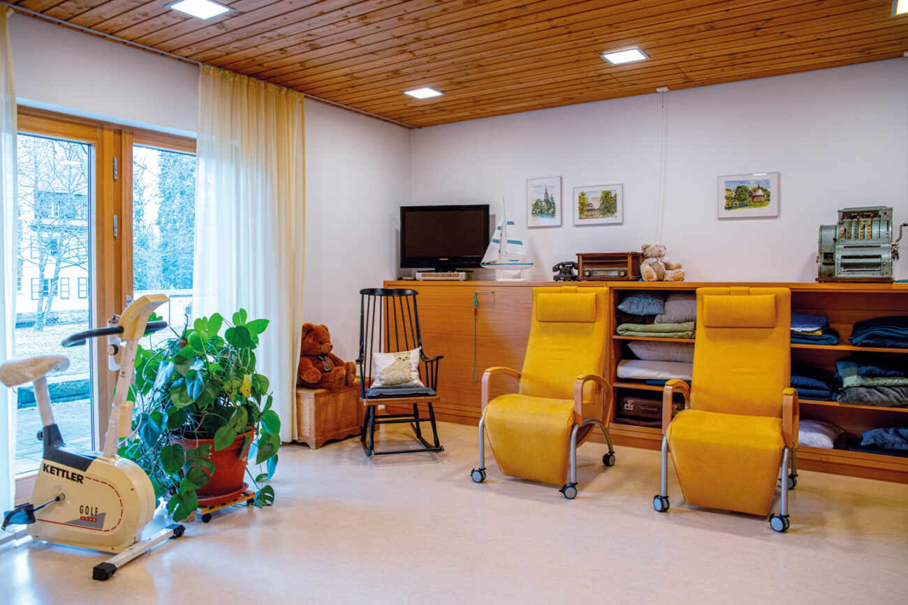 Pflege und Betreuung in der Tagespflege im Bürgerheim Schwenningen