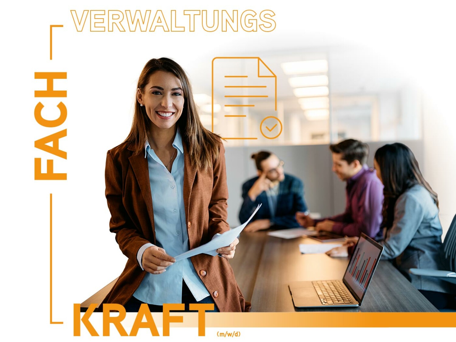 Wir suchen eine Verwaltungsfachkraft (m/w/d)